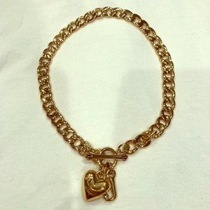 Gold Juicy Couture Choker